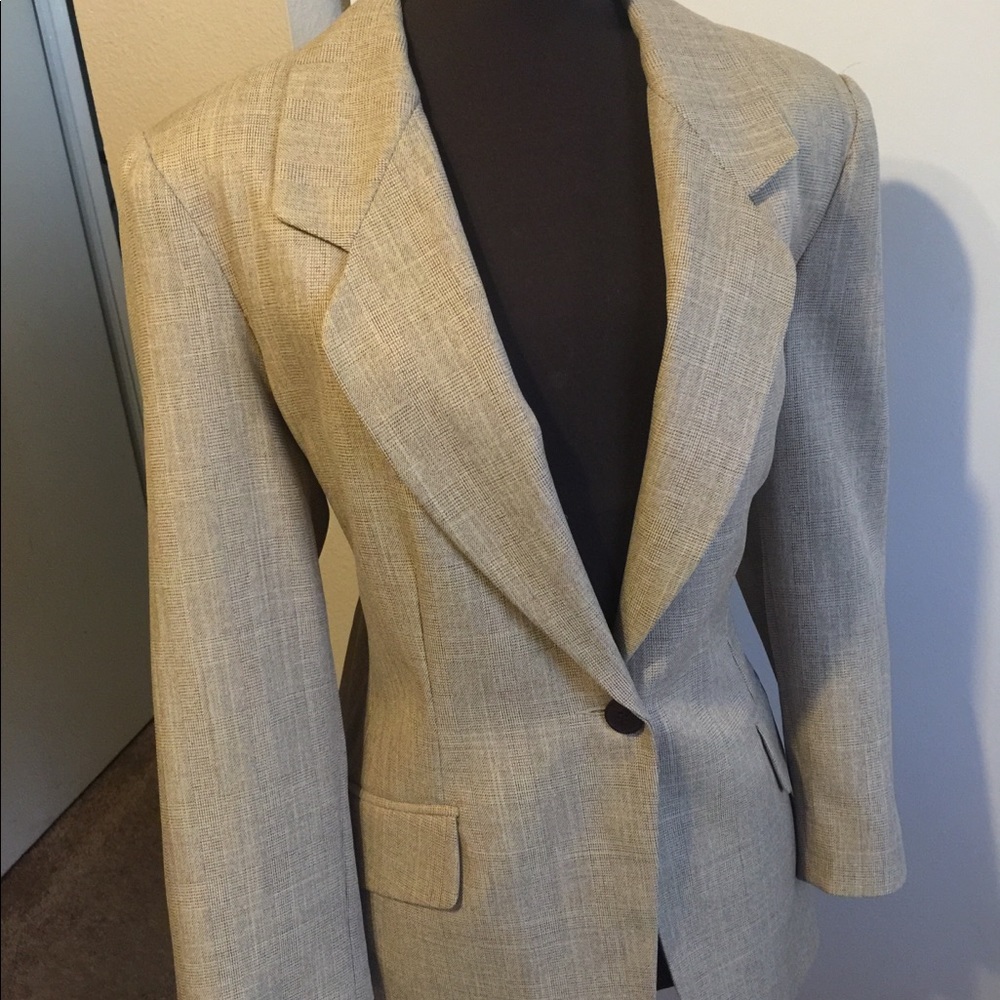 Brown suit 2 piece